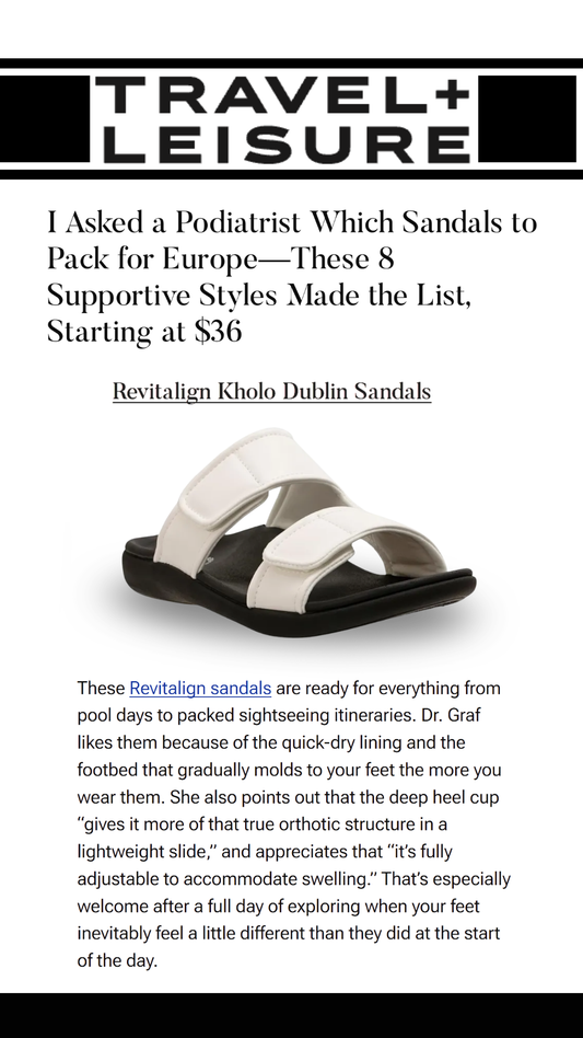 I Asked a Podiatrist Which Sandals to Pack for Europe