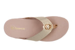 Coronado Metallic Sandal